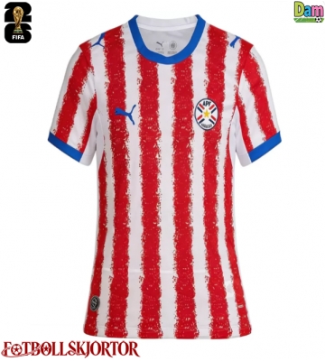 Paraguay Hemmatröja Dam VM 2026 Kortärmad